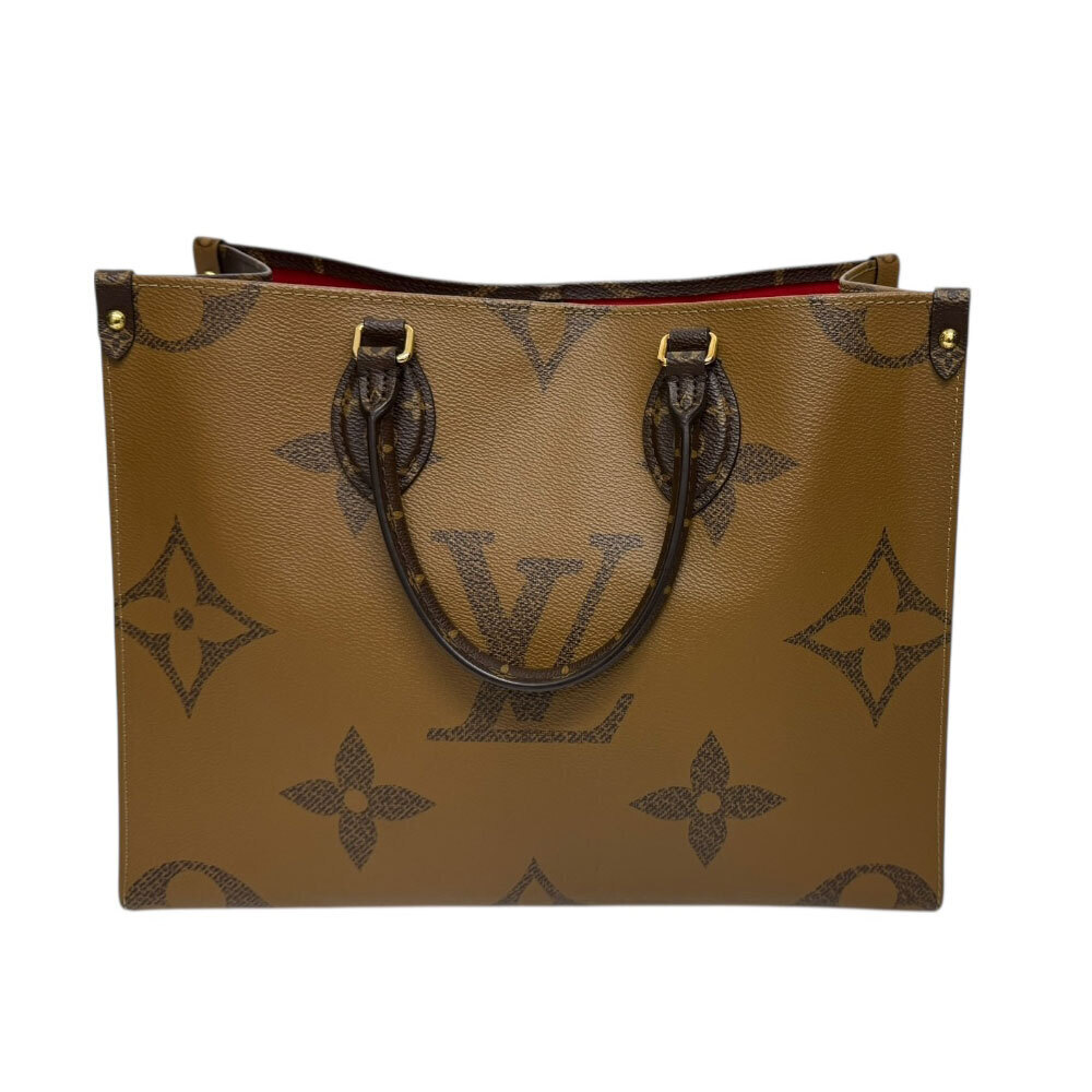 Louis Vuitton On The Go Tote Bag Monogram Giant Brown - Picture 3 of 10